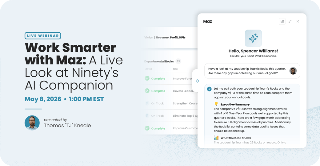 Live Webinar: Work Smarter with Maz