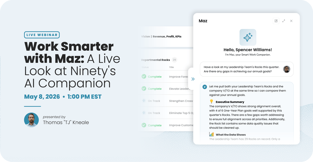 Live Webinar: Work Smarter with Maz